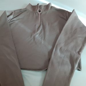 Topshop crop sweatshirt, size 12